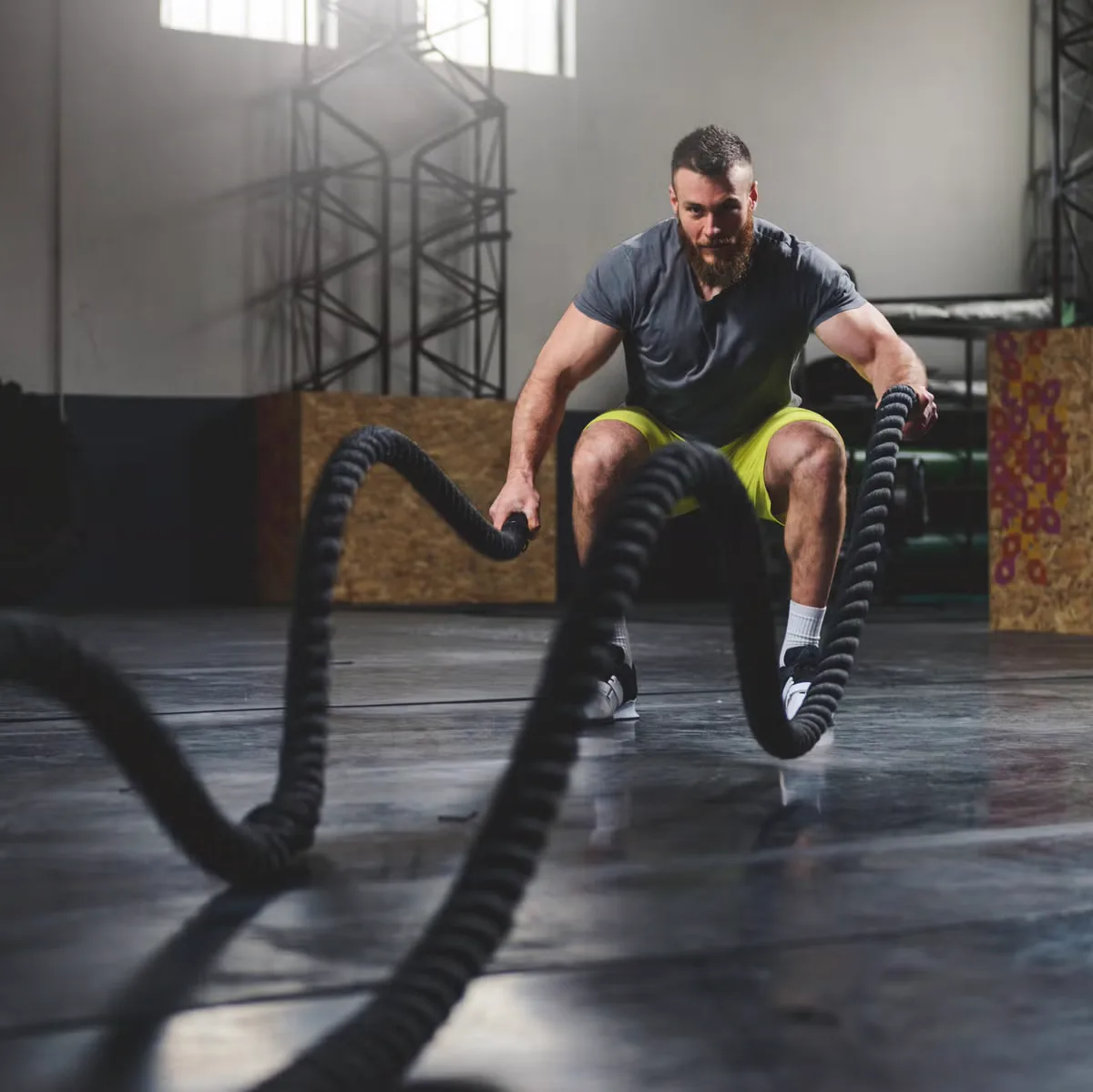 Battle Ropes & Cardio
