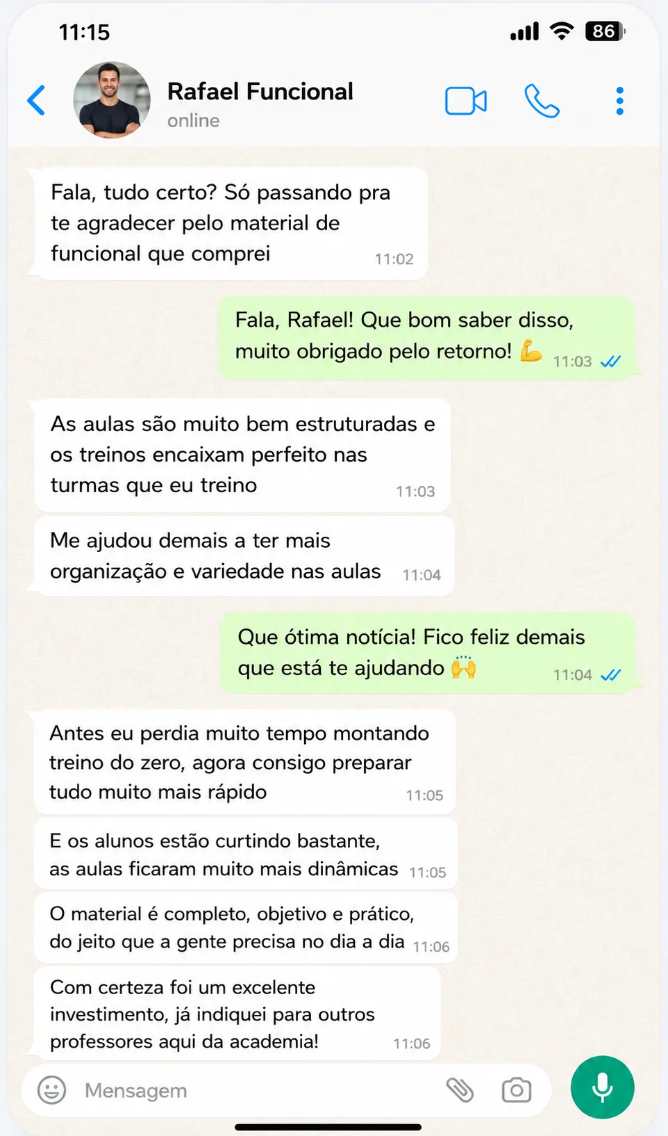 Depoimento de professor 4